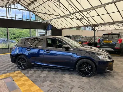 Used Lexus CT200h Sport Line 2017 Blue Hatchback