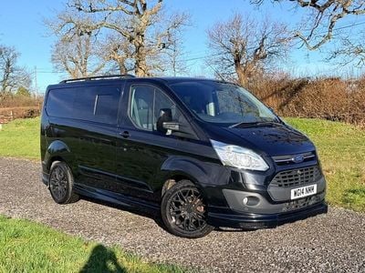 Black Used 2014 Ford Transit Custom Limited Van | £13,500