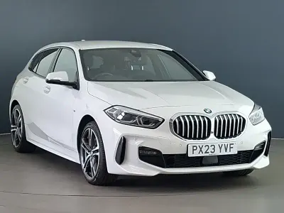 Used BMW 118 M Sport 136 HP (100 kW) 2023 White Hatchback