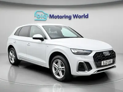 Used Audi Q5 S-Line 204 HP (150 kW) 2021 White SUV
