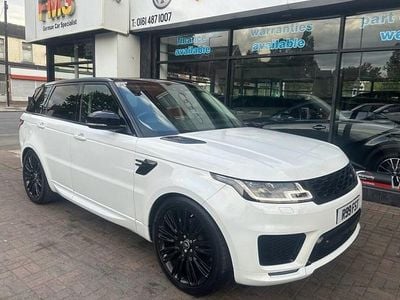 White Used 2018 Land Rover Range Rover Sport HSE SUV | £27,495 (Good price)