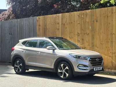 Used Hyundai Tucson Premium SE 185 HP (136 kW) 2016 Beige SUV