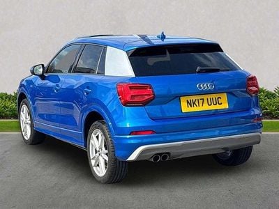 Used Audi Q2 S-Line 150 HP (110 kW) 2017 Blue SUV