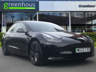 Used Tesla Model 3 Standard Range 2022 Black Sedan