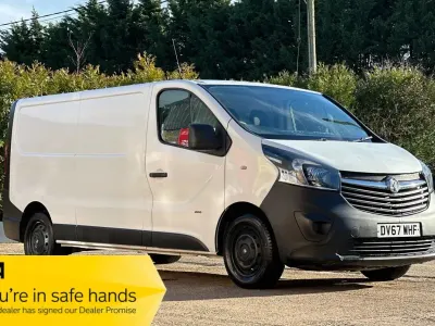 Used Vauxhall Vivaro 2017 White