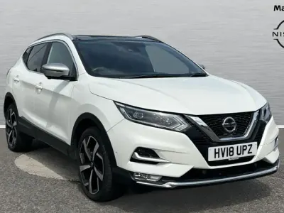 Used Nissan Qashqai 130 HP (95 kW) 2018 White SUV