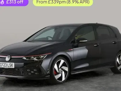Used VW Golf VIII GTI 245 HP (180 kW) 2023 Black Hatchback