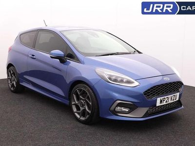Used Ford Fiesta ST 200 HP (147 kW) 2021 Blue Hatchback