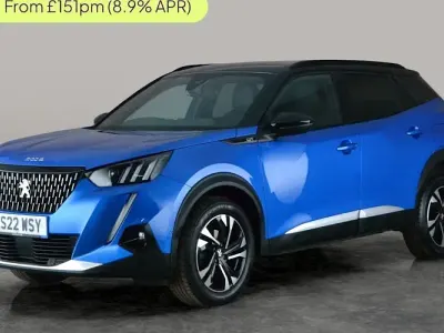 Usado Peugeot 2008 GTi 131 HP (96 kW) 2022 Azul SUV