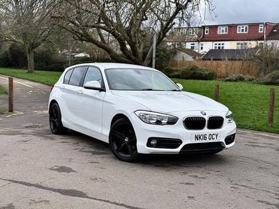 Used BMW 116 Sport Line 2016 White Hatchback