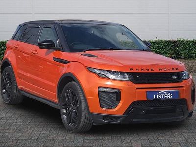 Used Land Rover Range Rover evoque HSE Dynamic 150 HP (110 kW) 2017 Orange Estate