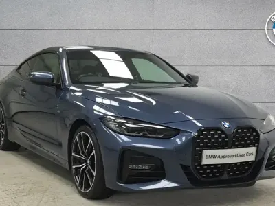 Used BMW 420 M Sport 181 HP (133 kW) 2022 Blue Coupe