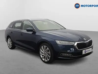 Gebraucht Skoda Octavia SE L 2022 Blau Kombi