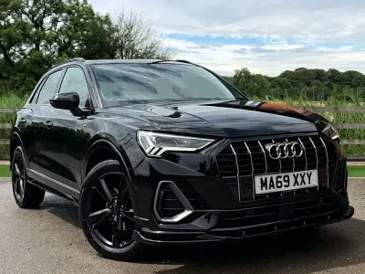 Used Audi Q3 S-Line 150 HP (110 kW) 2020 Black SUV