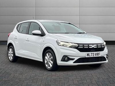 White Used 2023 Dacia Sandero Expression Hatchback | £11,295 (Good price)