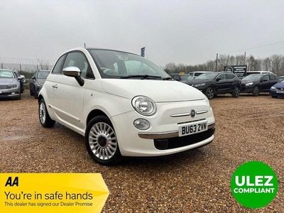 White Used 2013 Fiat 500 Lounge Hatchback | £4,250 (Good price)