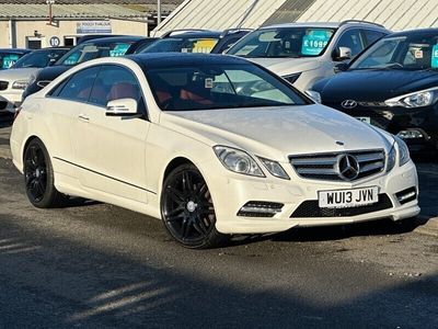 used Mercedes E250 E Class 1.8CGI BLUEEFFICIENCY S/S SPORT 2d 204 BHP Coupe