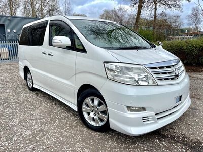 used Toyota Alphard FRESH IMPORT 2.4 L EDITION AUTOMATIC 8 SEATS MPV PETROL 4/B GRADE