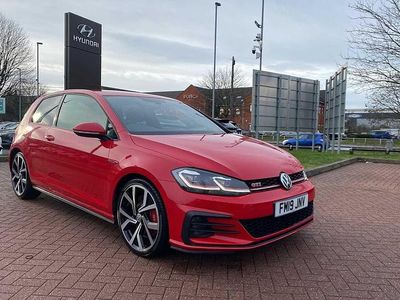 Red Used 2019 VW Golf VII GTI Hatchback | £22,000 (Fair price)