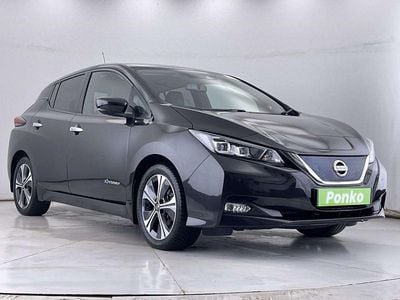 Used Nissan Leaf Tekna 2020 Black Hatchback