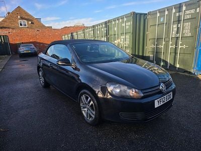 Black Used 2012 VW Golf Cabriolet SE Cabriolet | £3,495 (Fair price)