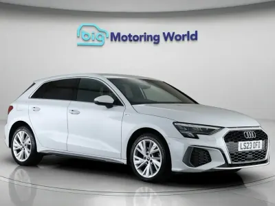 Used Audi A3 Sportback S-Line 2023 White Hatchback