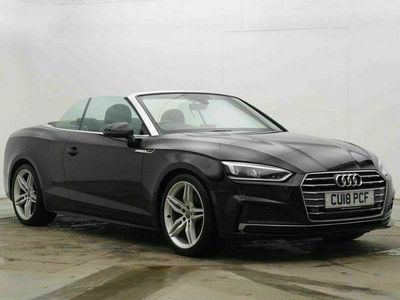 used Audi A5 Cabriolet S line 2.0 TFSI 190 PS 6-speed