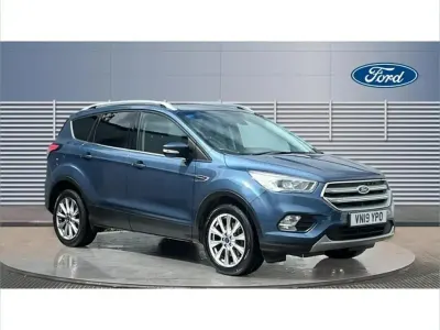 Used Ford Kuga Titanium 150 HP (110 kW) 2019 Blue SUV