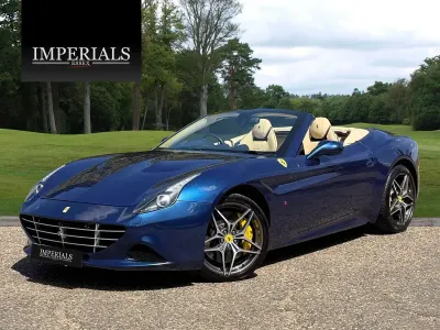 Used Ferrari California 560 HP (411 kW) 2015 Blue Cabriolet