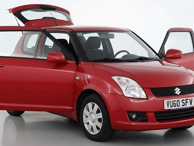 Used Suzuki Swift SZ3 91 HP (66 kW) 2010 Red Hatchback