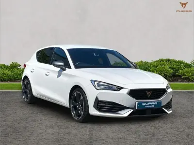 Used Cupra Leon VZ1 241 HP (177 kW) 2023 White Hatchback