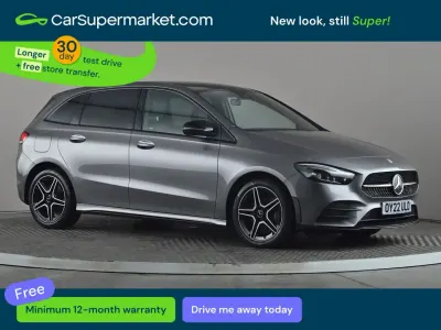 Usado Mercedes B250e AMG Line Premium Plus 2022 Cinzento Monovolume