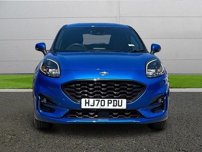 Begagnad Ford Puma 2021 Blå SUV