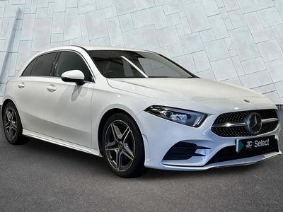 Used Mercedes A220 AMG line 187 HP (137 kW) 2019 White Hatchback
