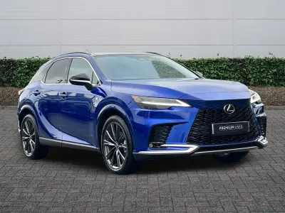 Used Lexus RX450h+ Sport Design Packet 2026 Blue Estate