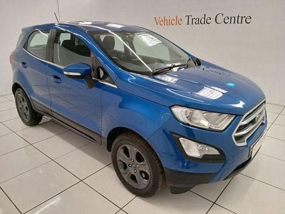 Used Ford Ecosport Zetec 125 HP (91 kW) 2018 Blue SUV