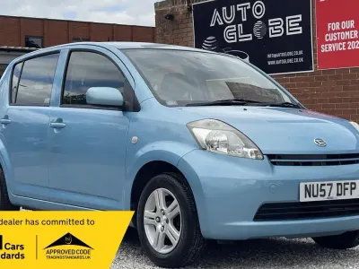 Used Daihatsu Sirion 69 HP (50 kW) 2007 Blue Hatchback