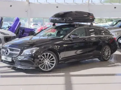 Used Mercedes CLS220 AMG line 177 HP (130 kW) 2016 Black Coupe