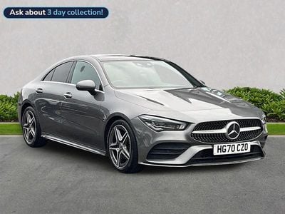 Grey Used 2020 Mercedes CLA180 AMG line Sedan | £22,699 (Fair price)