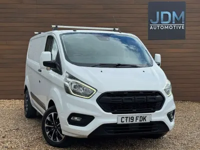 Begagnad Ford Transit Custom Trend 2019 Vit