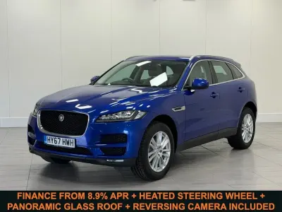 Usado Jaguar F-Pace Portfolio 250 HP (183 kW) 2017 Azul SUV