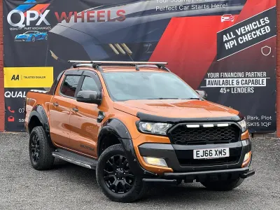 Used Ford Ranger Wildtrack 200 HP (147 kW) 2017 Orange Pickup