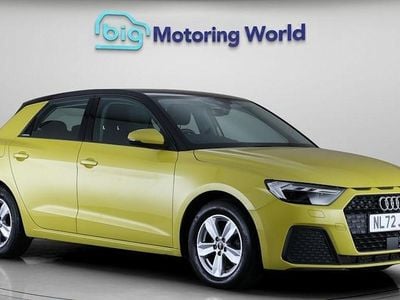 Begagnad Audi A1 Sportback 110 HK (80 kW) 2022 Gul Halvkombi