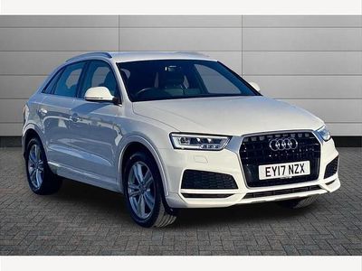 White Used 2017 Audi Q3 S-Line SUV | £16,550 (A bit pricey)