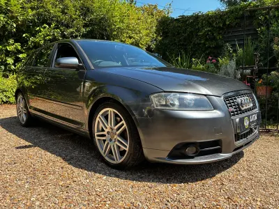 Used Audi A3 S-Line 200 HP (147 kW) 2007 Grey Hatchback