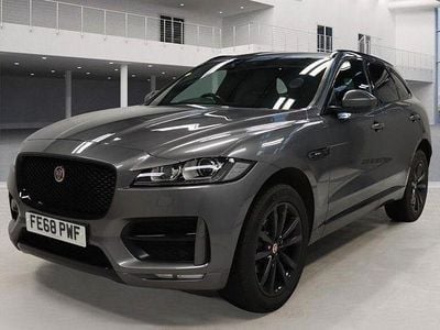 Grey Used 2018 Jaguar F-Pace R-Sport SUV | £15,600 (Fair price)