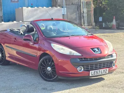 Used Peugeot 207 GT 2008 Red Cabriolet