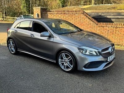 Grey Used 2017 Mercedes A160 AMG line Hatchback | £14,995 (A bit pricey)