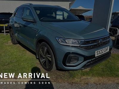 Używany VW T-Roc R-line 150 KM (110 kW) 2022 Niebieski SUV