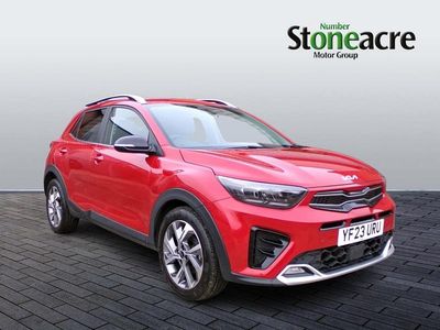 Used Kia Stonic GT-Line 100 HP (73 kW) 2023 Red SUV